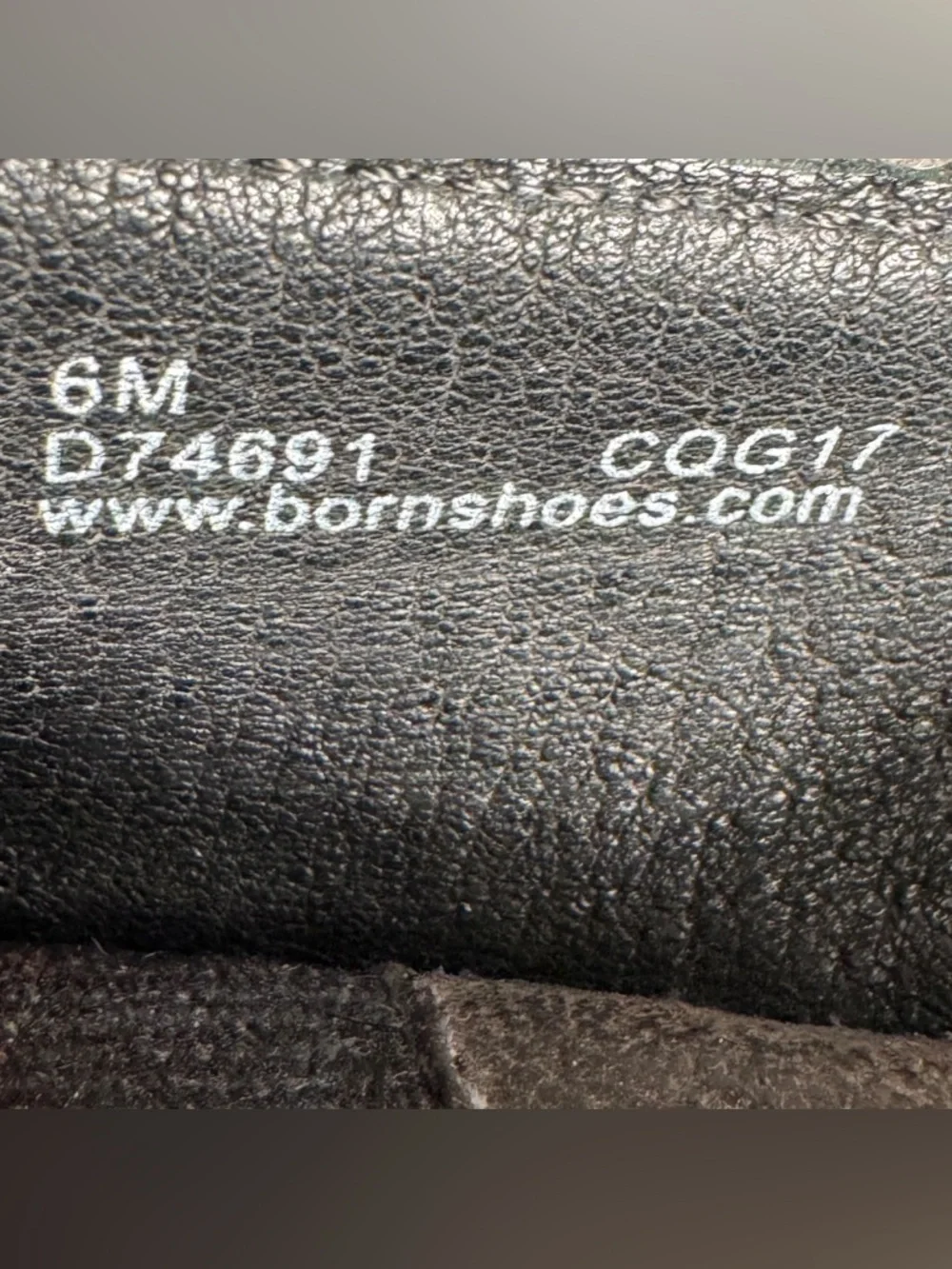 Born Sebra Gray‎ Suede Comfort Moccasin Flat Loafers Shoes Women’s Size 6